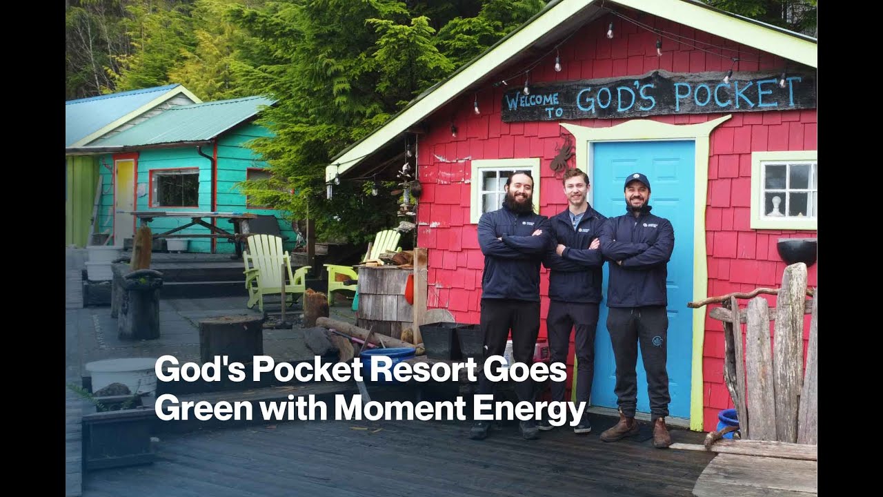 God's Pocket Resort Goes Green with Moment Energy's Storage Solution