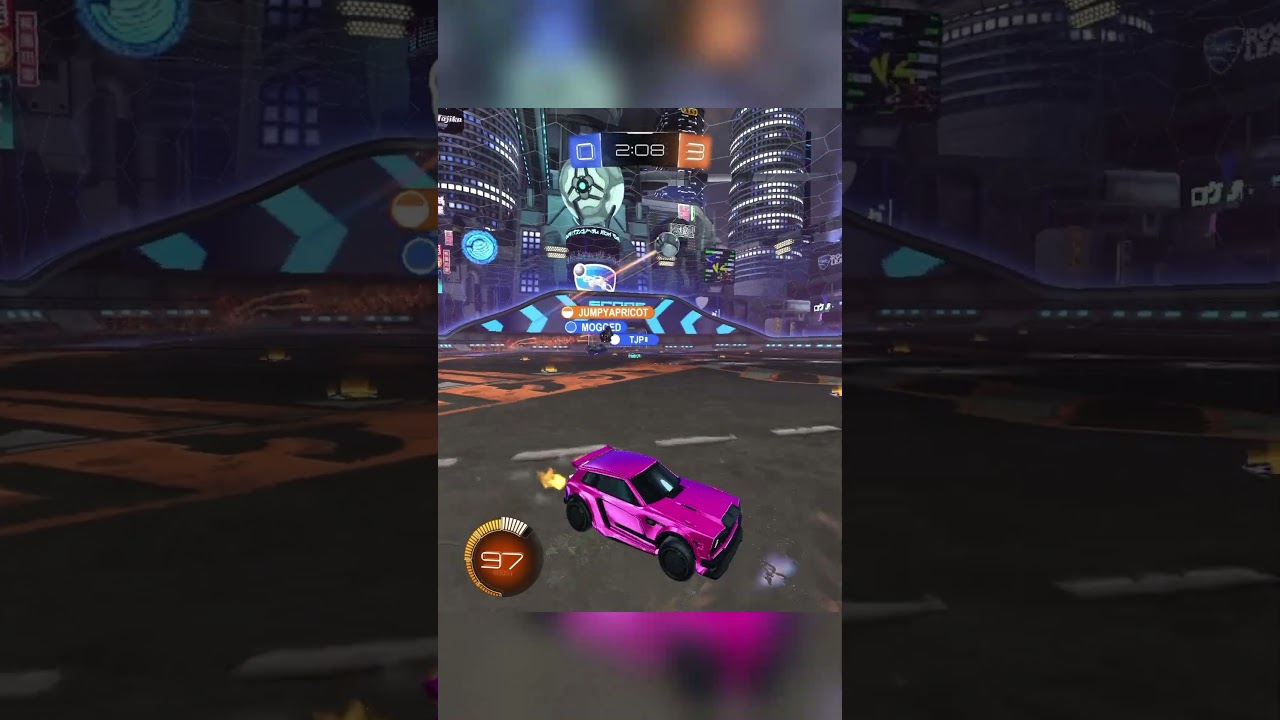 One of the most creative goals I've scored 🧑‍🎨 #rocketleague