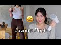 a LAZADA haul ft. things you actually need (best vacuum, brown trousers, clothes steamer, and more!)