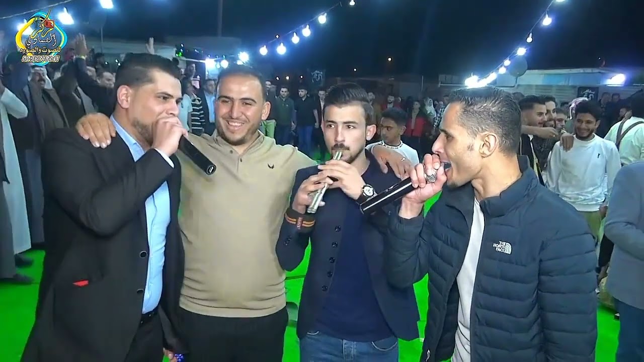 افراح محجه ال الشحمه الفنان عباده الجميل والفنان بهاء الصبيحي على مراكز الحاتم