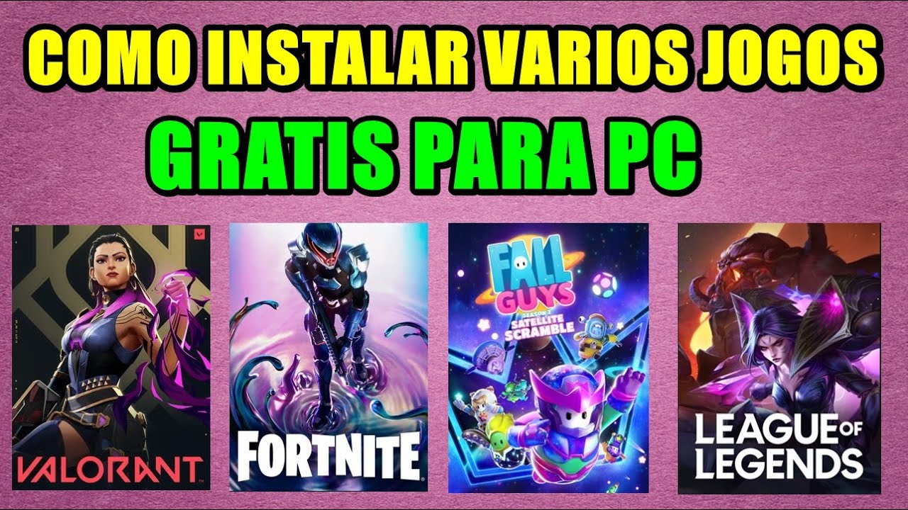 Como Baixar Jogos Gratis No Pc Youtube