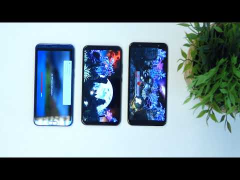 Honor View 10 vs Asus ZenFone 5 vs Samsung Galaxy A6+ - Antutu benchmark - SvetAndroida.cz