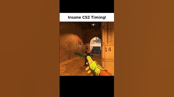 Insane timing in CS2! #cs2 #csgo #counterstrike #cs2clips
