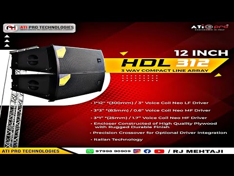 ATI PRO SERIES ( HDL 312 ) 3 WAY COMPACT LINE ARRY 👌 - YouTube
