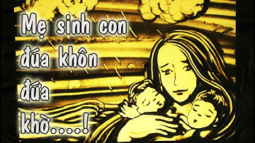 Nỗi lòng người Mẹ I MV tranh cát cảm động I bài hát cảm động về tình Mẹ sinh ra đứa con khờ
