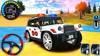 Police Jeep Grand Cherokee Speed Drift - 4x4 Taxi Parking Multiplayer Driving - Android GamePlay #01