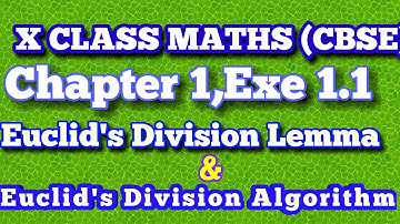 Class 10 maths, Euclid