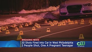 Police: Pregnant Teen, 20-Year-Old Man Injured In Double Shooting After At Least 20 Shots Fired Into