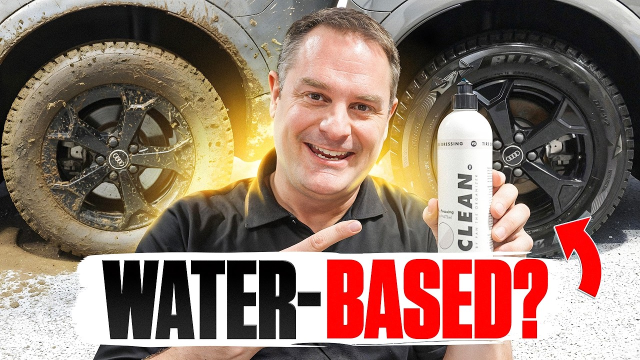 CLEAN Tire Dressing V2 Explained | Water Based Formula, Durability & Adjustable Gloss