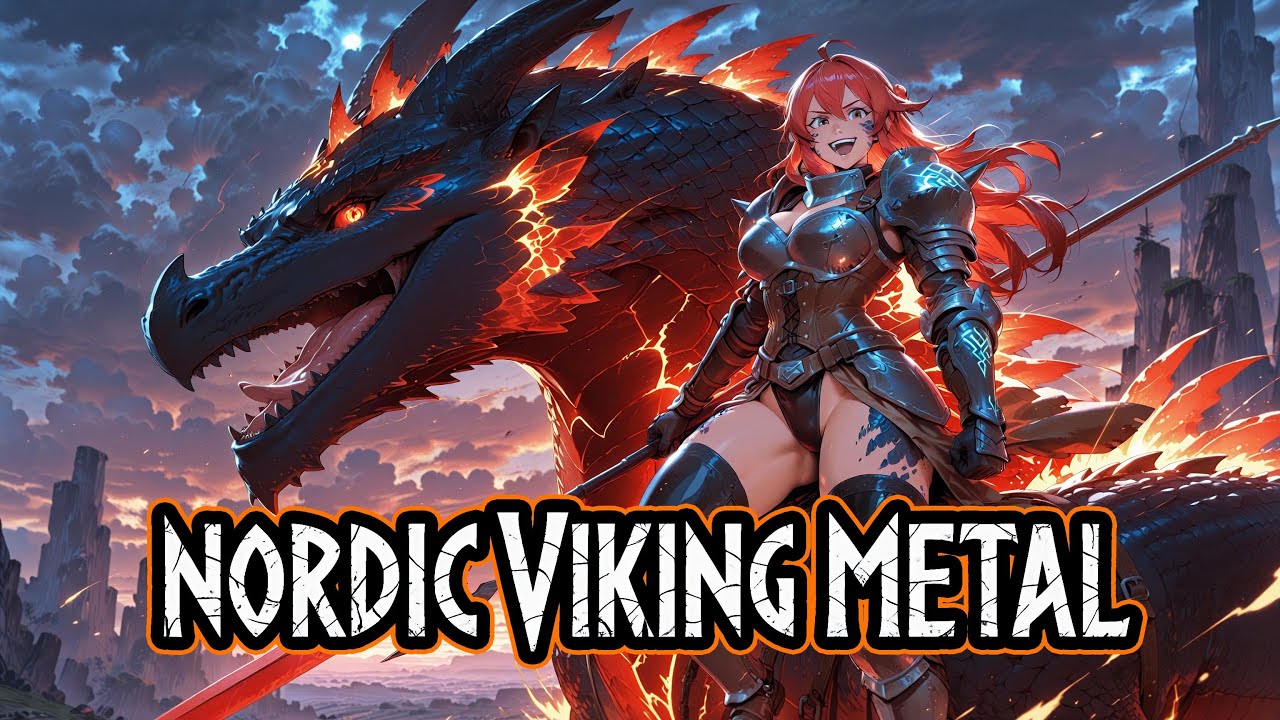 🛡️🪓 Nordic Viking Metal | 🎸🤘 Lo-Fi Rock Metal Mix #39 ⚡🔥