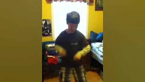 Dancing to a girl song