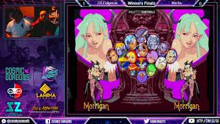2018.12.02 Bread Major Vampire Savior Winners Finals - Cg.fidgetcat Vs. Merlin