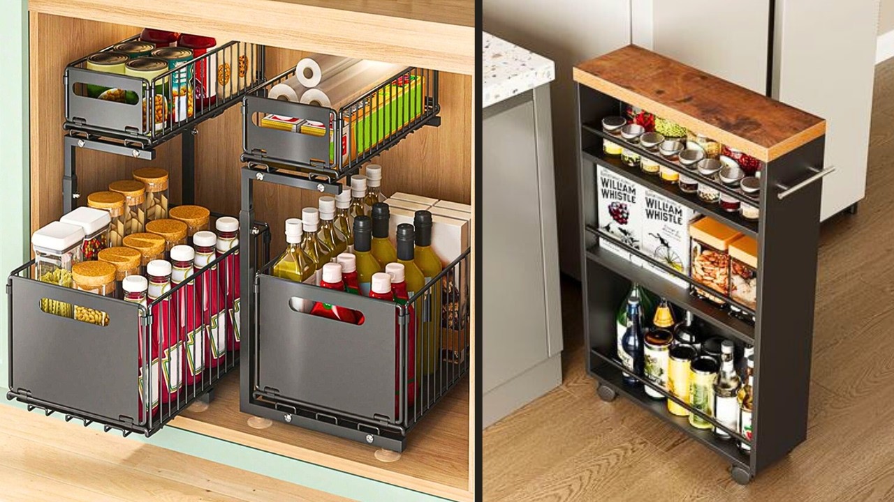 37 Clever Finds & Storage Hacks That Make Tiny Kitchens Look HUGE!