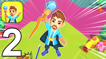 Wizard Army - Gameplay Walkthrough Part 2 Wizard Army Commander Base Defense Mobile Game (Android)