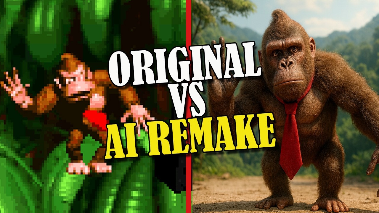 Donkey Kong Country: All Characters Redesigned In Real Life With AI (Insanely Realistic!)