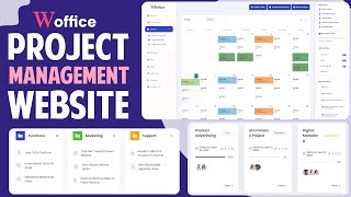 How to Make a Project Management Website using WordPress &amp; Woffice