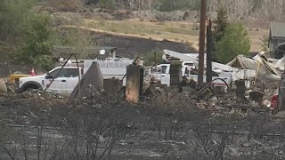 Hawk Fire destroys nearly 50 homes near Reno
