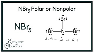 NBr3 Polar or Nonpolar (Nitrogen tribromide)