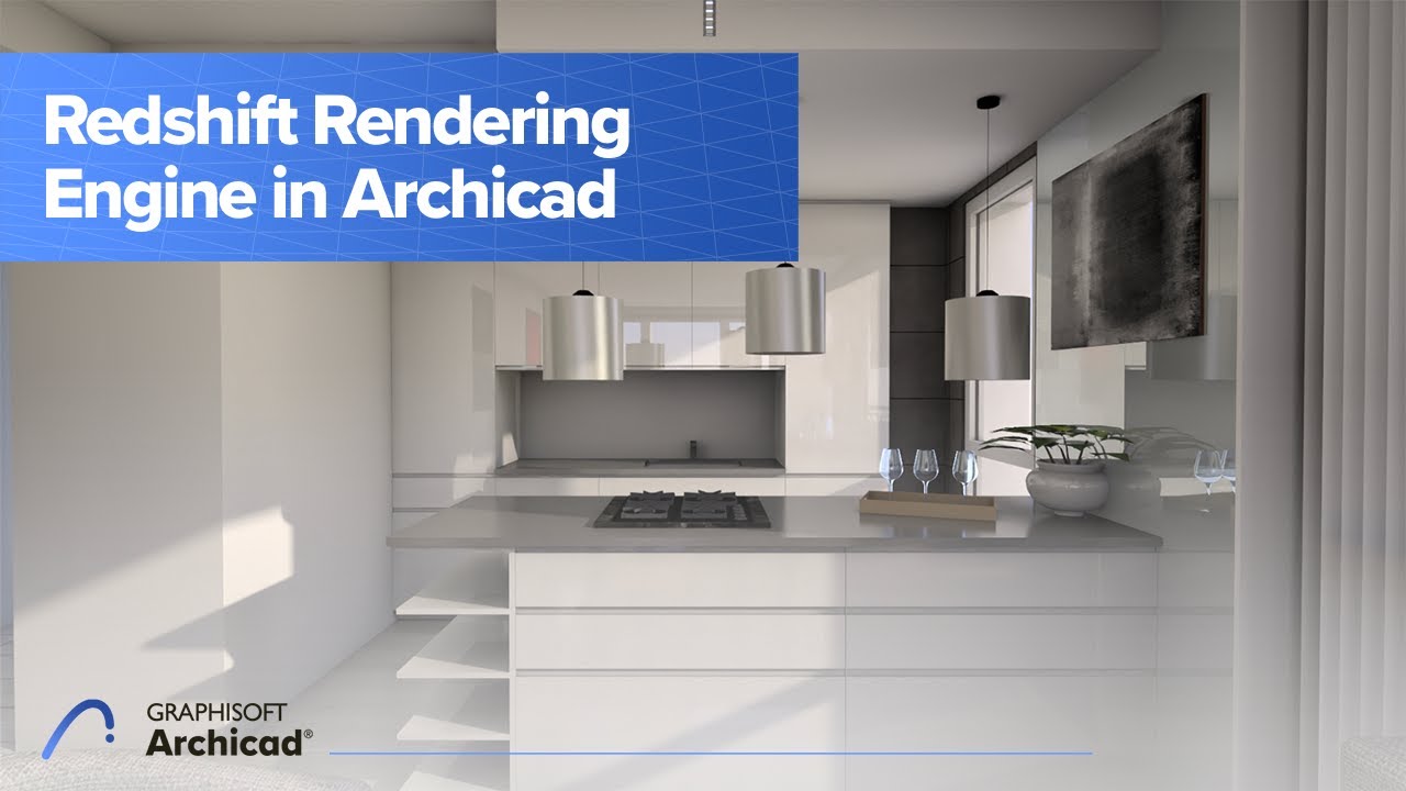 Redshift Rendering Engine von Maxon in Archicad 25 YouTube