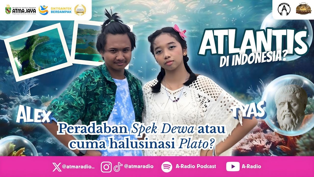 [A-PODCAST] KERAMAT #1: Atlantis: Peradaban Spek Dewa atau Cuma Halusinasi Plato? | B-side story