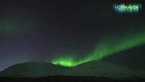 AURORA BOREALIS/ NORTHERN LIGHTS - Norilsk - Putorana Plato