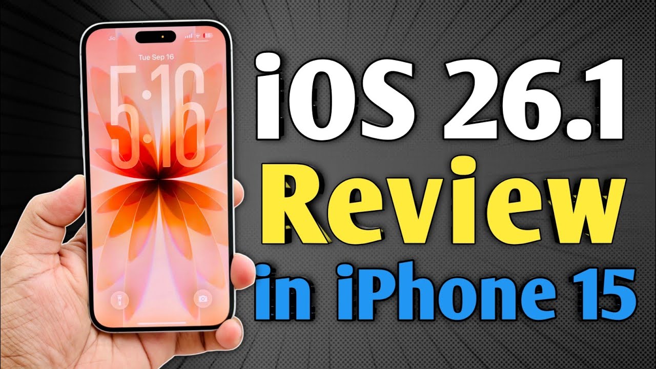 iphone 15 ios 26.1