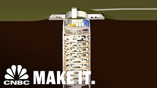 Survival Silos For The Super Rich Cost $3M Per Floor | CNBC Make It.