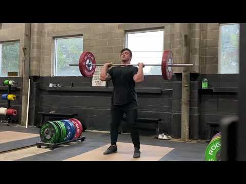 Tall Clean + Split Jerk | Olympic Weightlifting