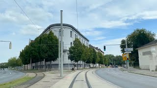 Führerstandsmitfahrt in Braunschweig auf der Linie 5: Broitzem - Hbf