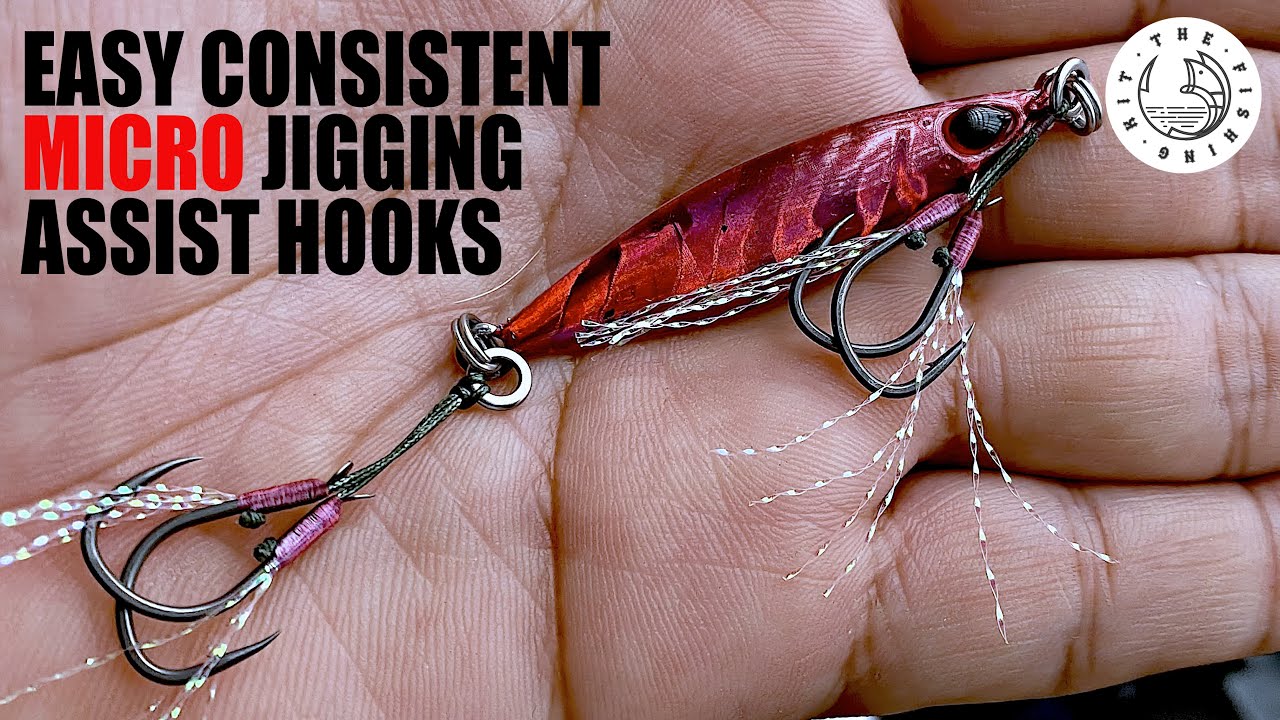 HOW TO TIE DOUBLE MICRO ASSIST HOOKS