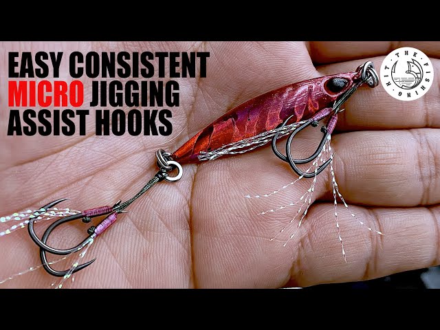 Small Micro Sharp Assist Hooks Micro Claw Assist Hook for Micro Jigs