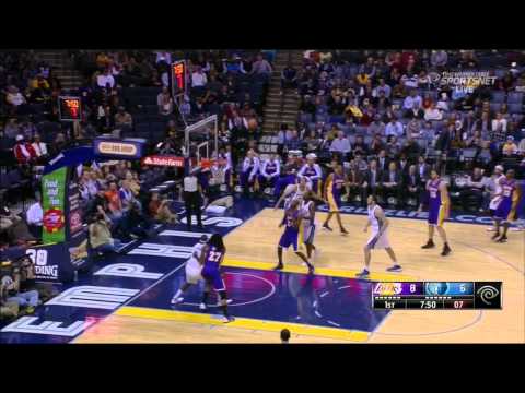 Kobe Rebound And Layup