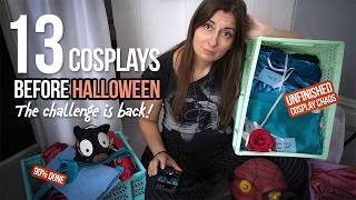 Can I finish 13 costumes in time for Halloween? | Cosplay Challenge