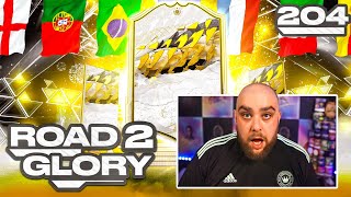 NO WAY! PRIME ICON MOMENTS ROULETTE! ROAD TO GLORY 204! | FIFA 22 ULTIMATE TEAM