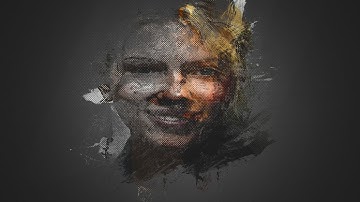 Halftone Splash Effect   Photoshop Tutorial   preview