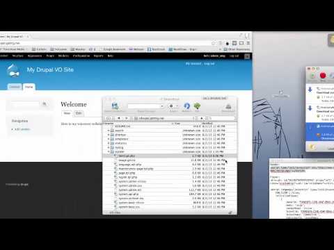 How to put a VoiceZam Player on your website using Drupal