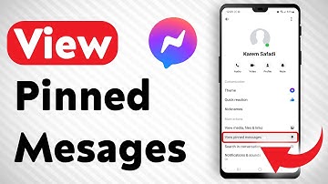 How To View Pinned Messages In Messenger - Full Guide