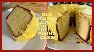 The Last Two Cakes That Ive Made Have Been A Disaster/Have Improved? /LEMON  CREAM CHEESE POUND CAKE