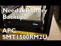 Need A Battery Backup? | APC SMT1500RM2U