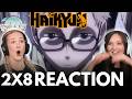 Illusionary Hero | HAIKYUU | Reaction 2x8