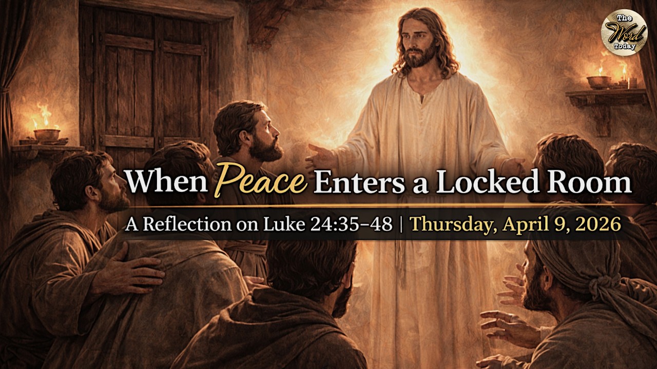 When Peace Enters a Locked Room – A Reflection on Luke 24:35–48 ...