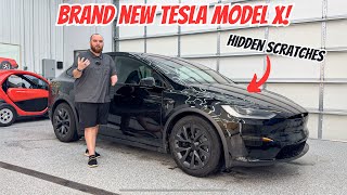 Transforming A Brand New Tesla Model X! Correcting Factory Defects & Ceramic Coating Protection