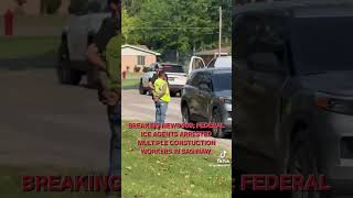 Federal agents arrested multiple construction workers in Saginaw #news