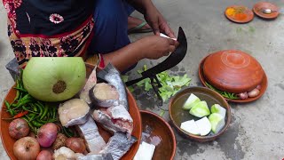 Boyal Fish Bottle Gourd Curry | কঁচি লাউ বোয়াল মাছের মজাদার বাঙ্গালী রান্না