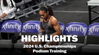 Highlights: 2024 U.S. Championship - Podium Training