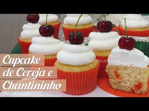 Vídeo: Cupcake De Cereja