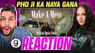 pho - Make A Mess | Prod by @vaamanthaeli9423 | Official Music Video | REACTION BY RG #mtvhustle