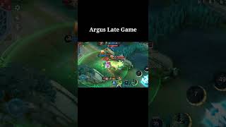 They Bullied Me 3v1... Then Argus Reached LATE GAME! 🤯 #shortsfeed #mobilelegends