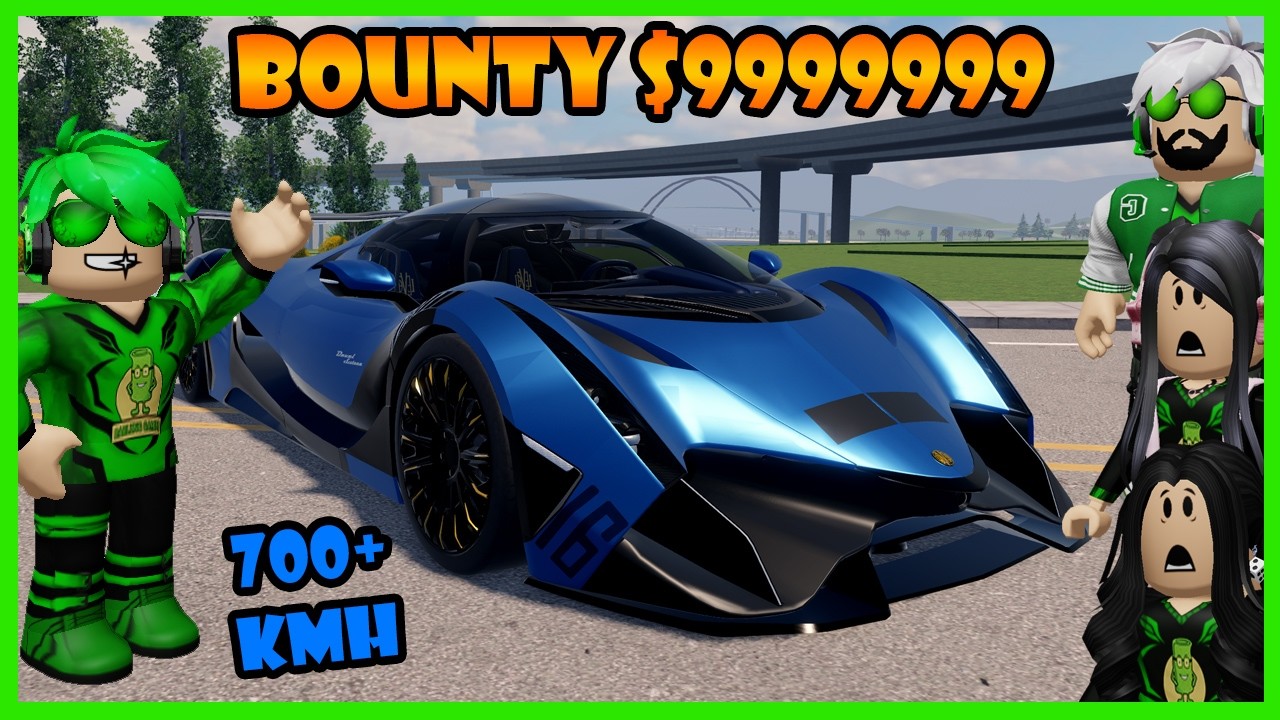 CHALLENGE! Kita Rebutan Jadi Penjahat TOP 1 Menggunakan Hypercar Berkecepatan 700/KMH