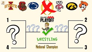 What if College Wrestling Had A COLLEGE WRESTLING DUAL PLAYOFF?!